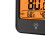 Termometro igrometro interno nero 80x59x23 mm 6