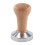 53 mm Kaffeetamper aus Buche mit flachem Boden 3