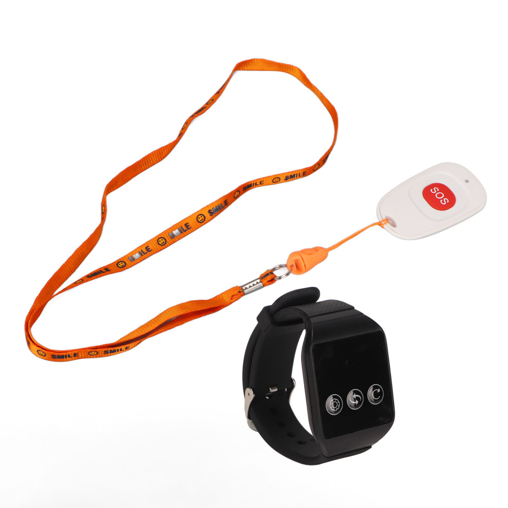 Essential Caregiver Alert System: Waterproof Sos Pager With Vibrations 4951332582879