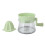Exprimidor de cítricos manual verde 335.00g 14