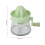 Exprimidor de cítricos manual verde 335.00g 2