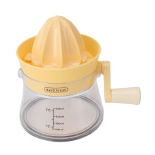 Zitruspresse, handbetrieben, kompakt, gelb, 11,82 oz