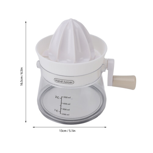 Modello Citrus-Manual Compatto Bianco 335.00g/11.82oz 1