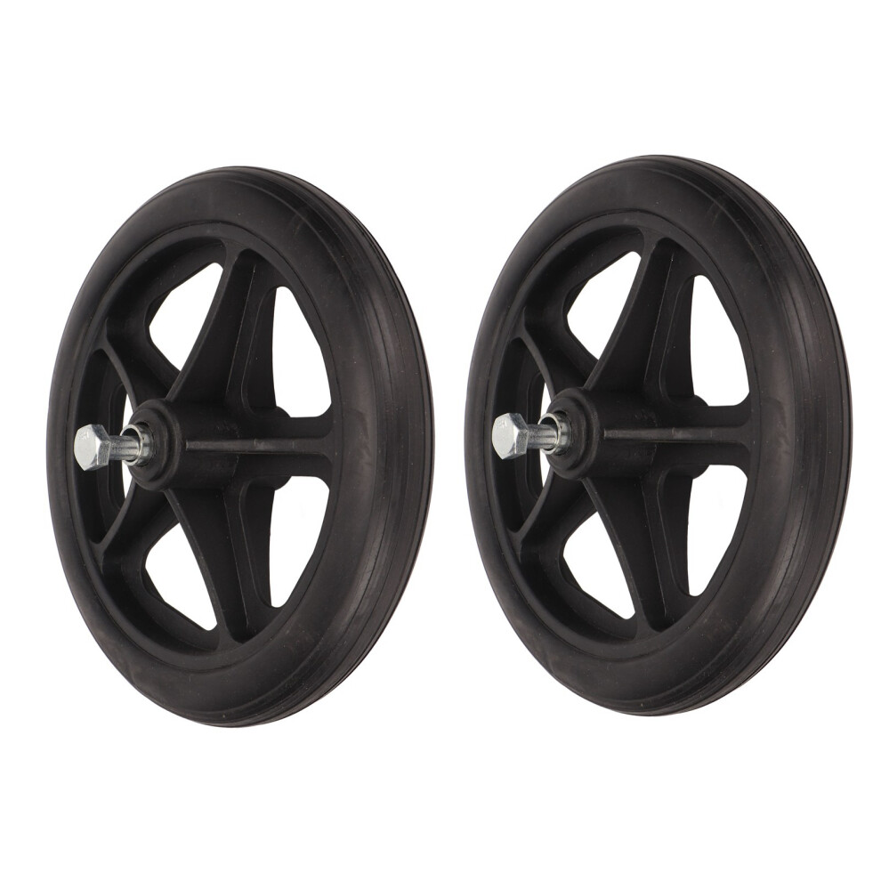 Durable 6.5in Caster Wheels - Ideal for Wheelchairs & Walkers