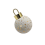 (White) LED Light Up Christmas Bauble Decoration - 12cm 1