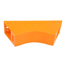 Orange Wall Fixed Gas Cylinder Bracket with Expansion Screw and Safety Strap