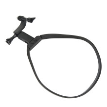 Soporte de cuello para cámara de acción y teléfono, colgante retráctil para selfies