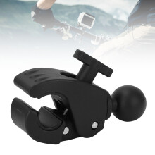 Montageadapter mit 1,5-Zoll-Kugelkopf, ohne Bohren, Tablet- und Kamera-Handy-Ständer, Schnellverschlussklemme für Durchmesser von 26–53 mm