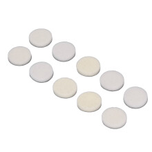 10 Pcs White Domed Ink Blending Foam Sponges 3.1cm for Card Making