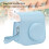 Vintage PU-Leder Kameratasche Mini7+ hellblau 4