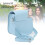 Vintage PU-Leder Kameratasche Mini7+ hellblau 10