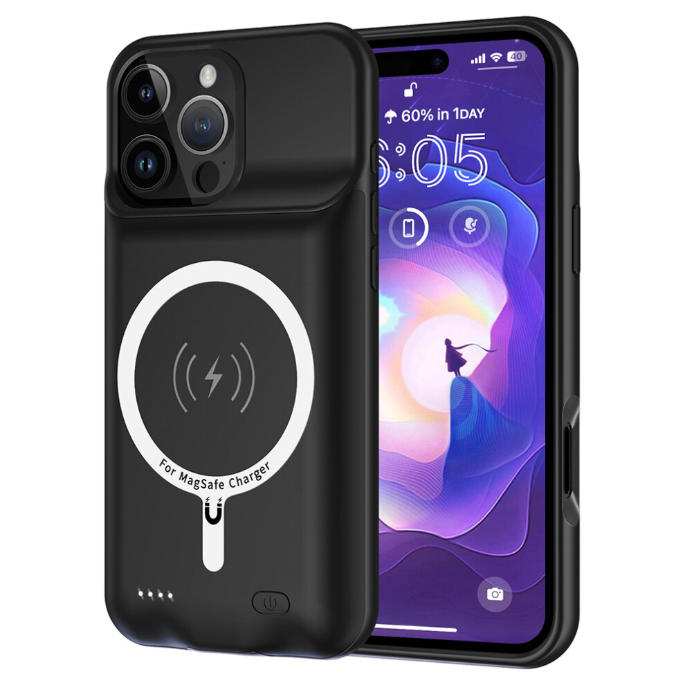 iPhone 16 Pro 7000mAh MagSafe Power Bank Case