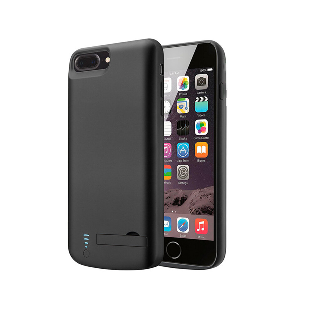 D72 Iphone 6/7/8 Plus 6000Mah Battery Case W/ Stand 6914277903312