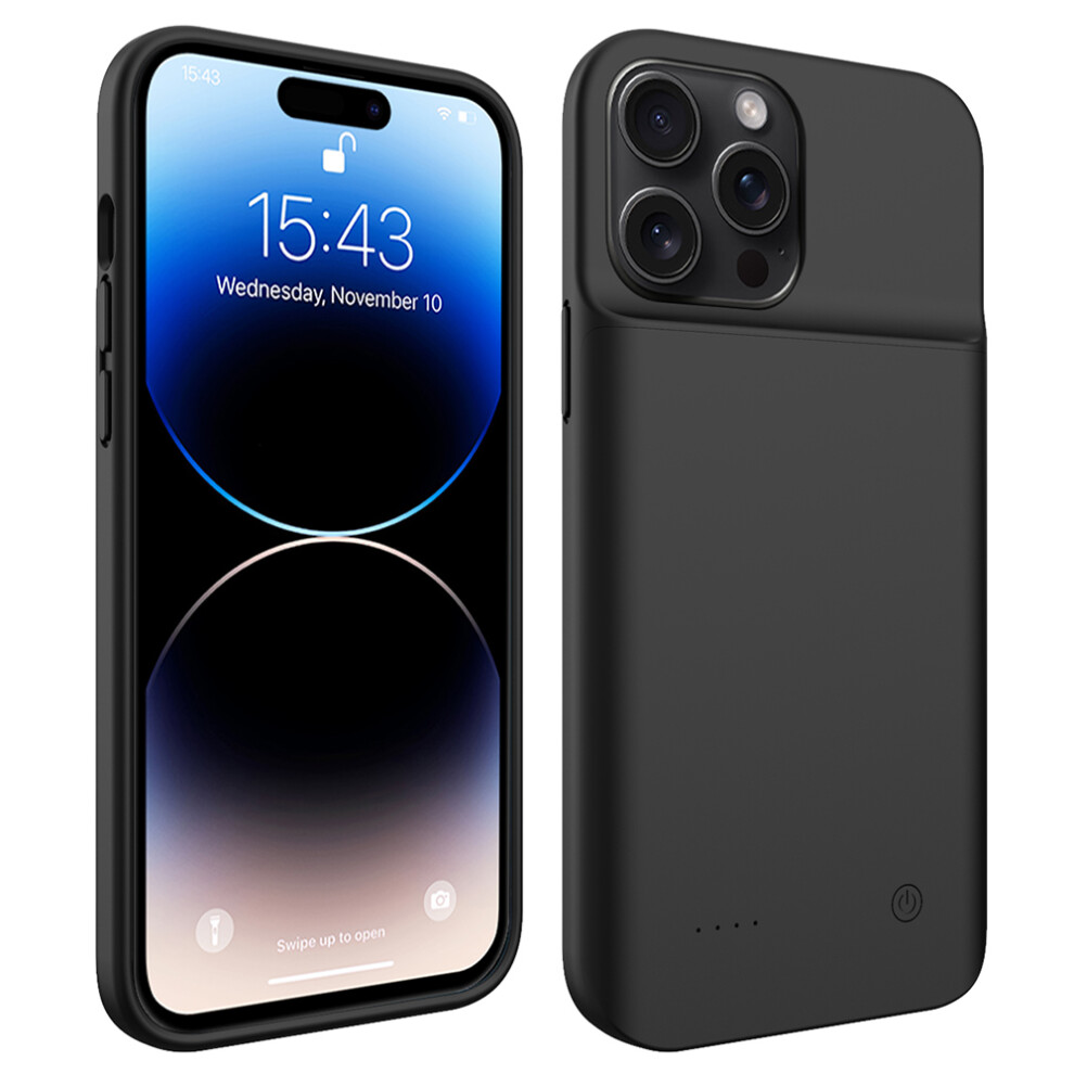 Iphone 15 Pro 6800Mah Soft Edge Battery Case 6914278611612