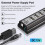 Powered USB Hub 2.0, 10-Port USB Hub USB Extender Splitter With Individual LED Indicator Light for PC(Black) 6