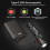 Flashlight USB Rechargeable, Magnetic LED Flashlight, Super Bright LED Tactical Flashlight (Black) 4