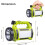 Rechargeable LED Torch, Multi-Functional Camping Light, Waterproof Outdoor Spotlight Searchlight(Green) 6