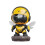 Bee Projection Night Light Bluetooth Connection with Timer and Remote Control, Nebula Ceiling Starry Sky Flow(Yellow) 1