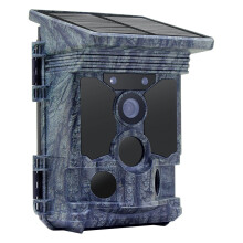 Wildlife Camera 4K Wifi 30 MP Night Vision Solar Powered Wildgame Trail Camera Traps For Hunting(Grey)