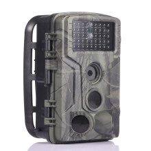 Trail Camera,64MP 1296p Game Camera with Clear Night Vision,Fast 0.1s Trigger Speed Motion Activated(Green)