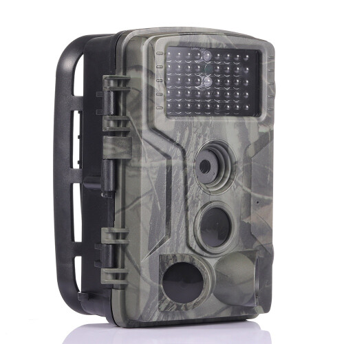 Trail Camera,64MP 1296p Game Camera with Clear Night Vision,Fast 0.1s Trigger Speed Motion Activated(Green)