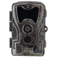 1080P 24MP Trail Camera, HD Hunting Game Camera 0.2s Time Trail Cam with Infrared Night Vision(Black)