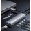 USB C Hub 5Gbps,Laptop Docking Station with 3 5Gbps USB-C Data, 1 5Gbps USB-A,and 1 PD 60W Comptible(Gray) 5