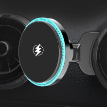 Magnetic Wireless Charging Mount, Phone Holder fit for A3 2015-2020,Phone Holder (Black)