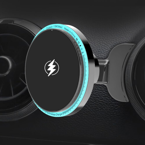 Magnetic Wireless Charging Mount, Phone Holder fit for A3 2015-2020,Phone Holder (Black)