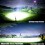 Worlds Brightest Flashlight 200000 lumens Charging Display Best Rechargeable LED Spotlight(Black) 3