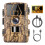 Game Camera WiFi 60MP/8k with No Glow Night Vision Waterproof,0.05s Trigger Motion Activated (Brown) 1