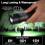 Rechargeable Flashlights 2000 High Lumens Long Range, Powerful Multifunctional Strong Flash Lights(Black) 3