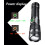 Handheld Flashlight Rechargeable LED Tactical Flashlight with 5 Modes Waterproof for Camping Hiking(Black) 4