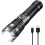 Handheld Flashlight Rechargeable LED Tactical Flashlight with 5 Modes Waterproof for Camping Hiking(Black) 1