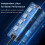 USB 3.0 Hub, 4-Port USB Hub USB Splitter USB Expander for Laptop, Flash Drive, HDD, Console, Printer(Black) 6