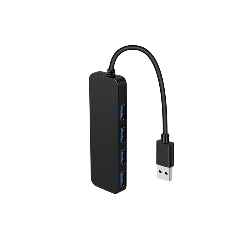 Usb 3.0 Hub, 4-Port Usb Hub Usb Splitter Usb Expander For Laptop, Flash Drive, Hdd, Console, Printer(Black) Black 6976918072948