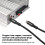 Cable de extensión RCA: macho a hembra 3m/9.8ft 10
