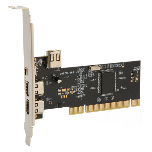 7-Port High Speed PCI Express 1394 Card for Windows Compatibility