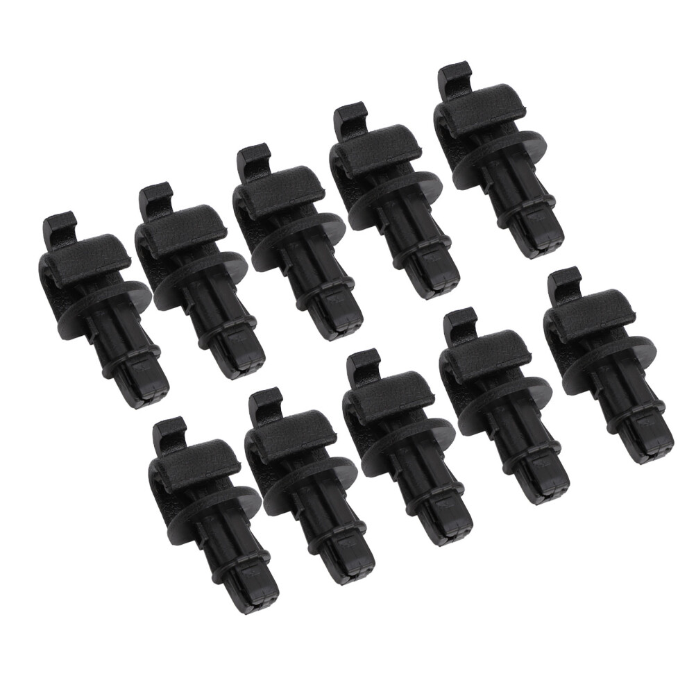 10Pcs 83715 Shj A21za Sunshade Clip Abs Black 6951332600786