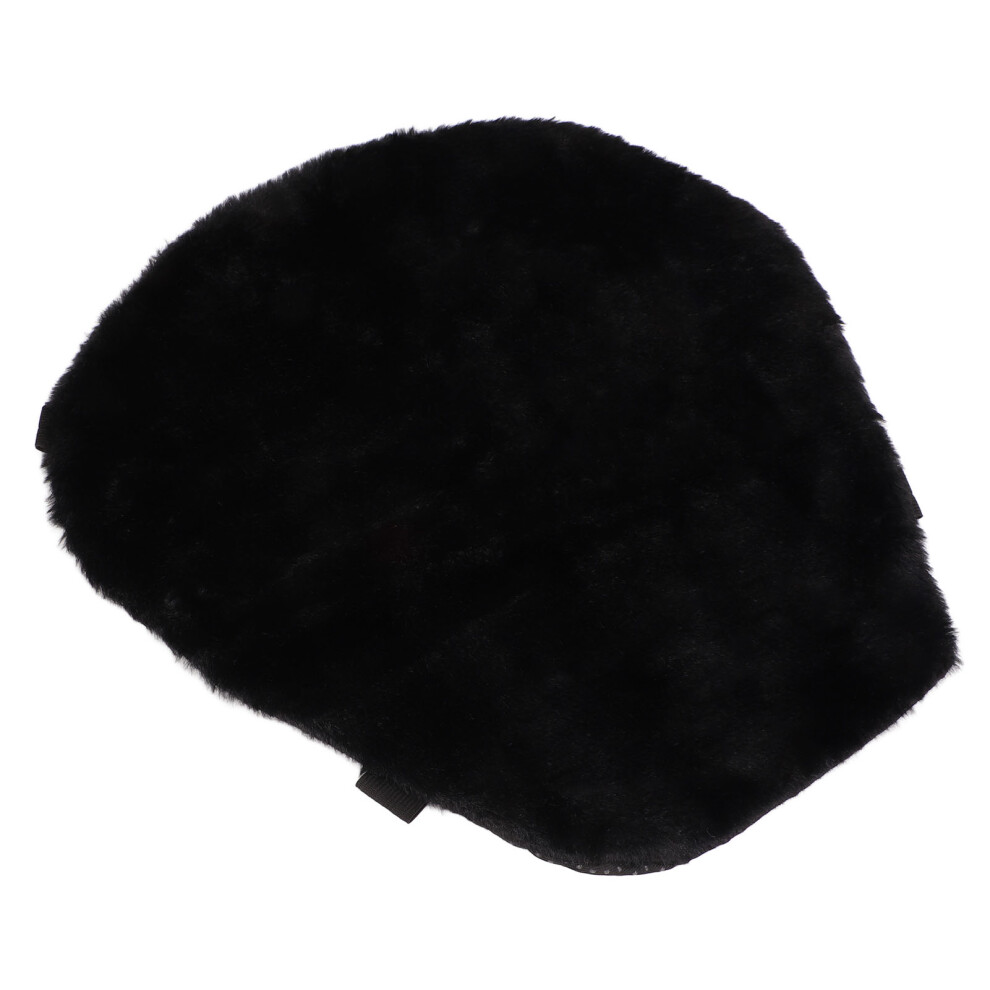 Universal Fluff Motorcycle Seat Pad With Temperature Control Black 3311332601603