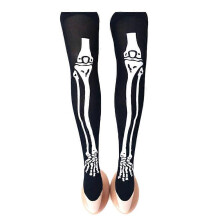 Skräcksocka Halloween långa strumpor för män kvinnor Daglig dressing dekoration 3D-tryckt design 2 par