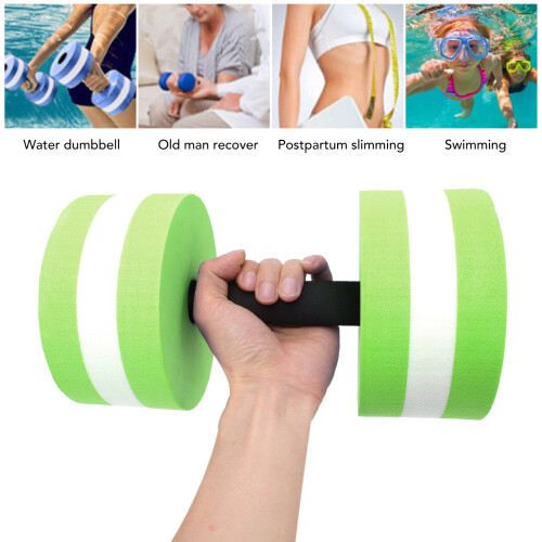2 Stück EVA-Wasserhanteln 1527 cm Grün 2