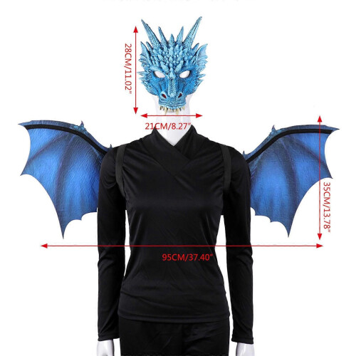 Kit De Disfraz De Dragón Para Niños 3 Alas De Mosca De Dragó | Envío Gratis