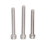 Base de serrage B-367U, boule de 1 po, argenté, boulons M8 7