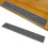 PVC Silicone Coffee Bar Mat Non Slip Drainage 60x10cm Grey 15