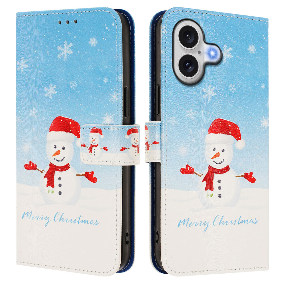 (Snowflake Snowman) For Iphone 17 Case 6914272115000