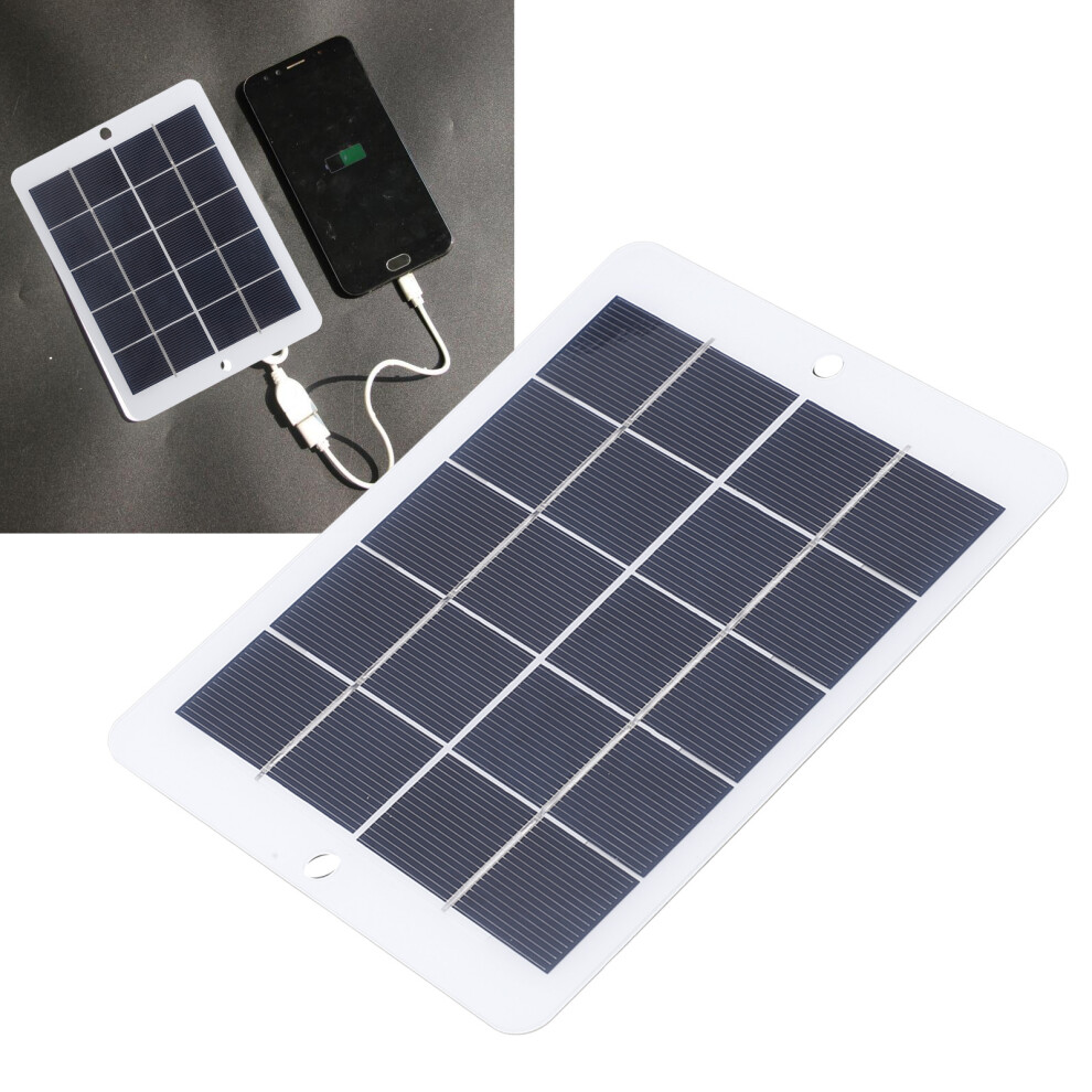 3W 5V Monocrystalline Silicon Solar Panel Charger For Mobile & Led Lights 4941332615400