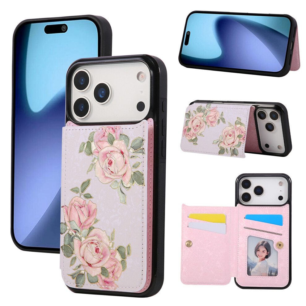 (Rose Flower) For Iphone 17 Pro Case 6914271589123