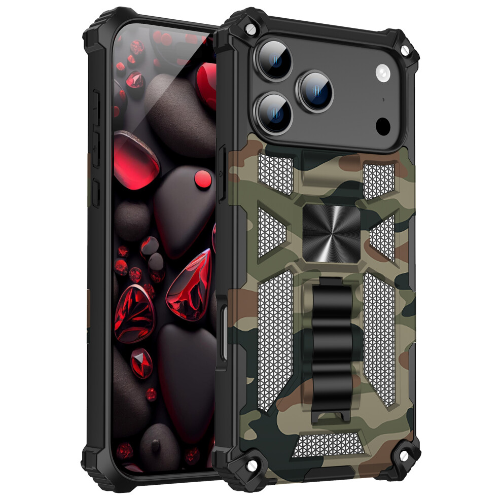 (Army ) For Iphone 17 Pro Case Green 6914279547903