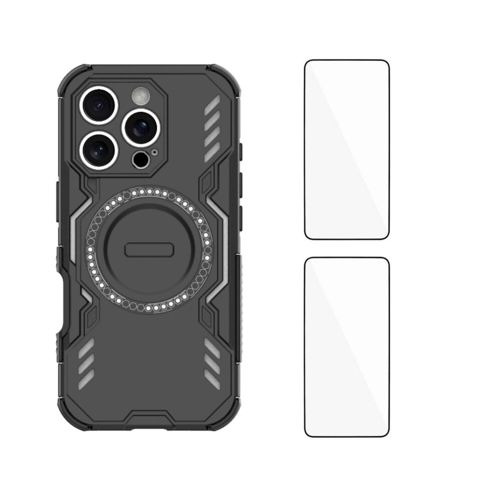 (Black) For Iphone 16 Pro Case Black 6914278453687